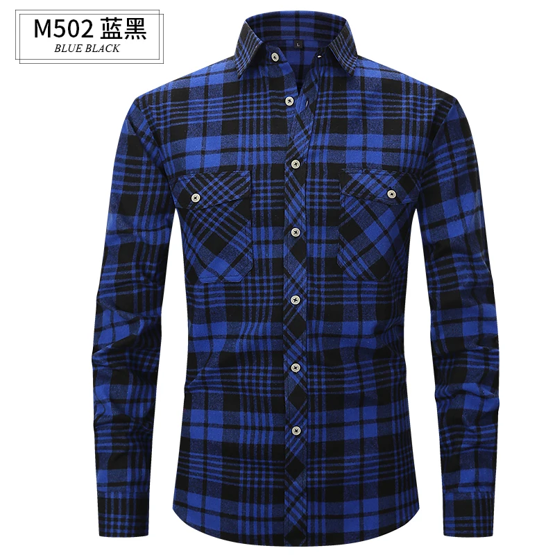 2022 New Men's Luxury Casual Dress Shirts Long Sleeve Slim Fit Business Dress Shirts Tops Large Size