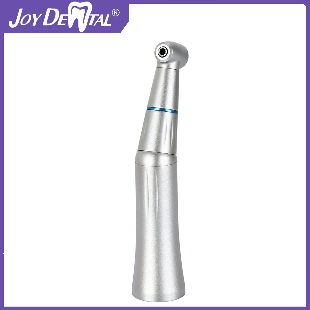 

JOY DENTAL Dental Low Speed Contra Angle Handpiece Push Button Internal Water Spray Bur Applicable Φ2.334-2.350mm E-type Connect
