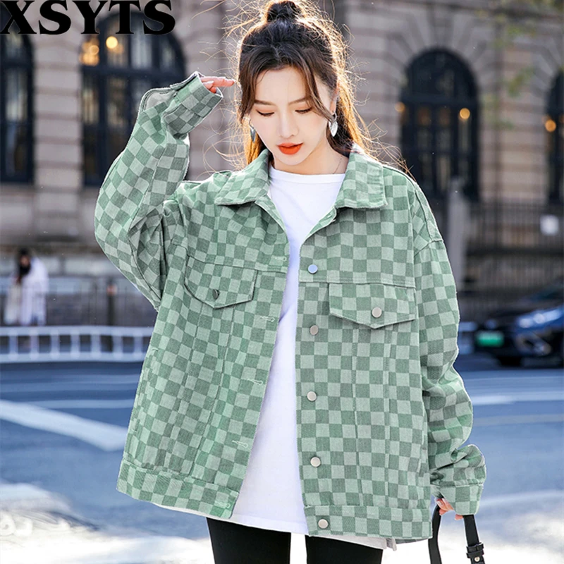 

Женская джинсовая куртка, синяя тонкая джинсовая куртка в Корейском стиле, весна-осень 2022