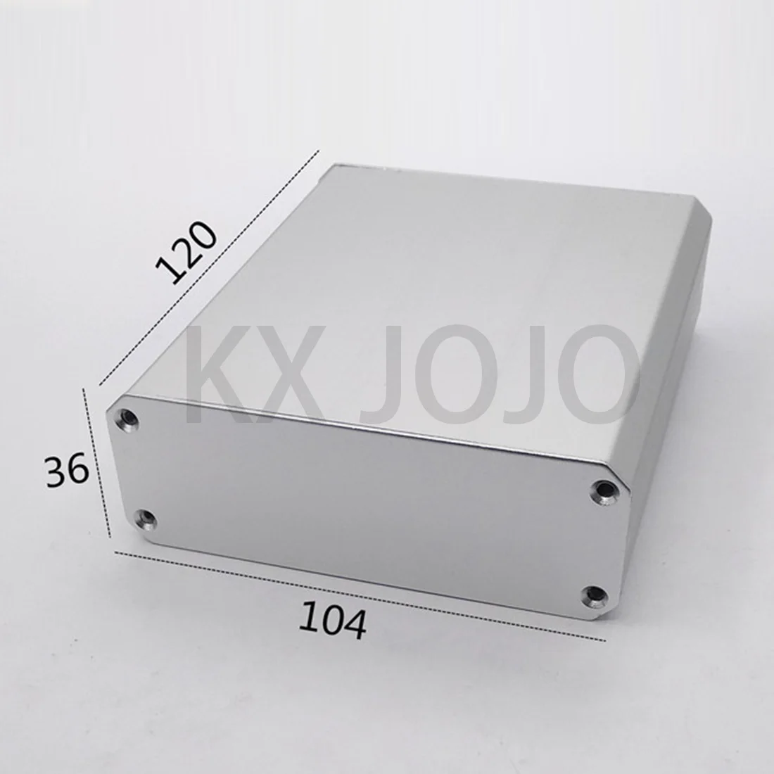 

Aluminum Enclosure 104*36*120/150mm Shell Split Aluminum Shell Electronic Project Shell PCB Silver Opening with Ears