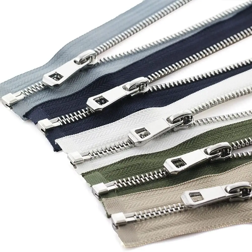 Экологичная металлическая молния Molnia с открытым концом и автоматической