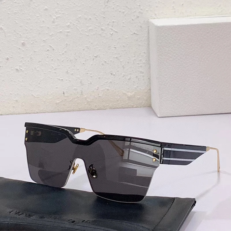 

2022 New Fashion Luxury Brand Sunglasses M4U Women Vintage Square Driving Glasses UV400 Protection Half frame Eyewear Random Box