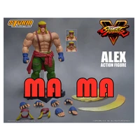 storm toys 112 street fighter v alex three headed eagle action figures assembled models childrens gifts games