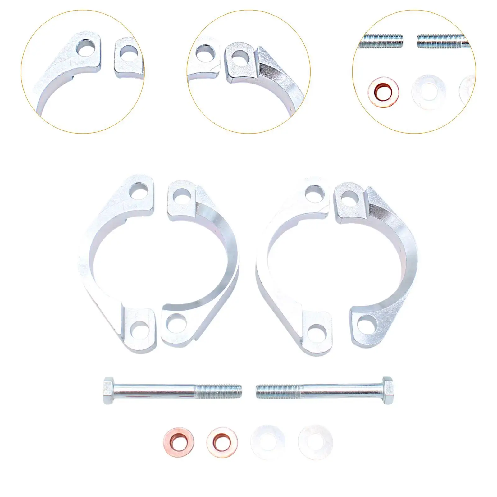 Ремкомплект выхлопных фланцев металлические автомобильные аксессуары