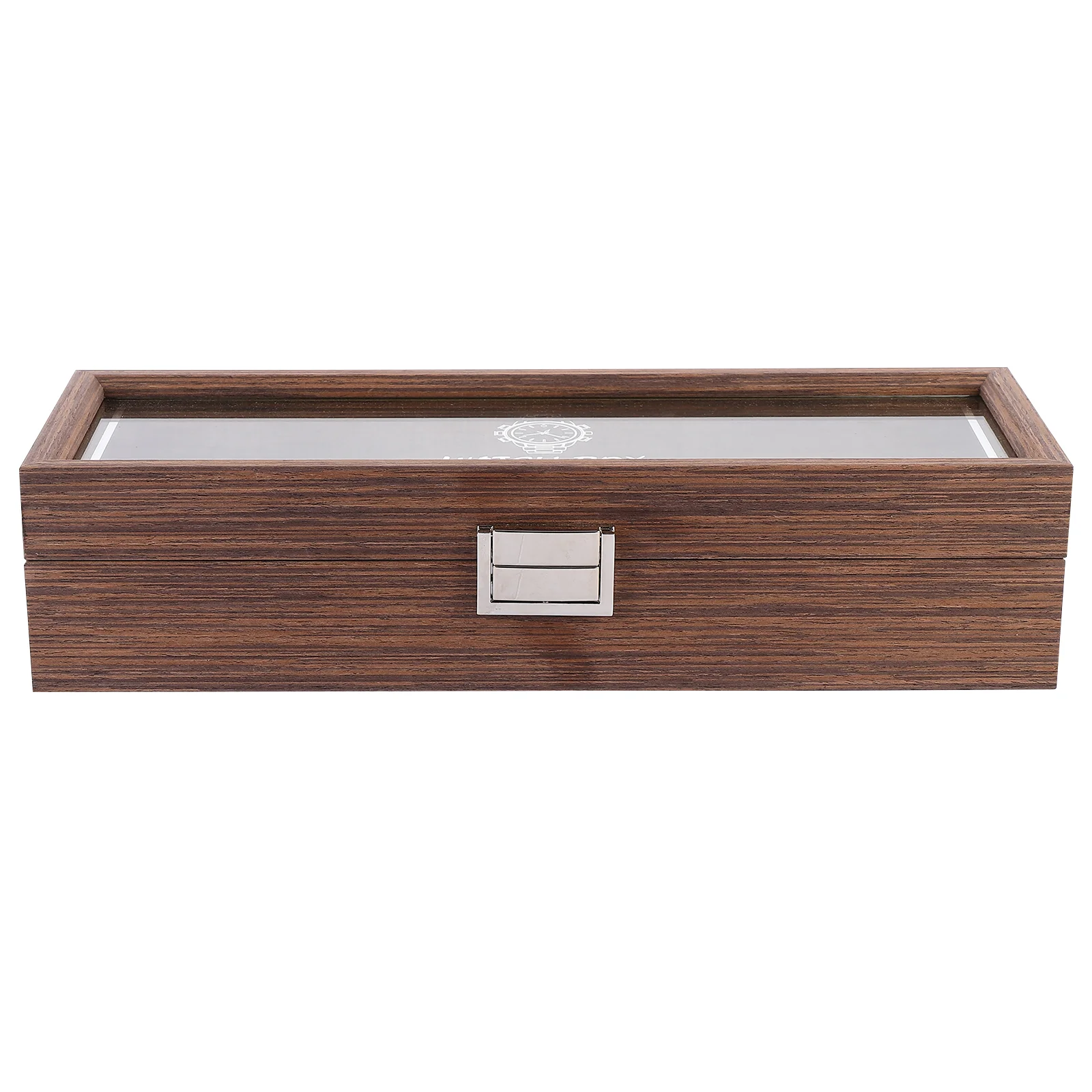 

Wooden Watch Box Watch Display Case Holder Large Watch Men Accessories Organizer with Glass Window