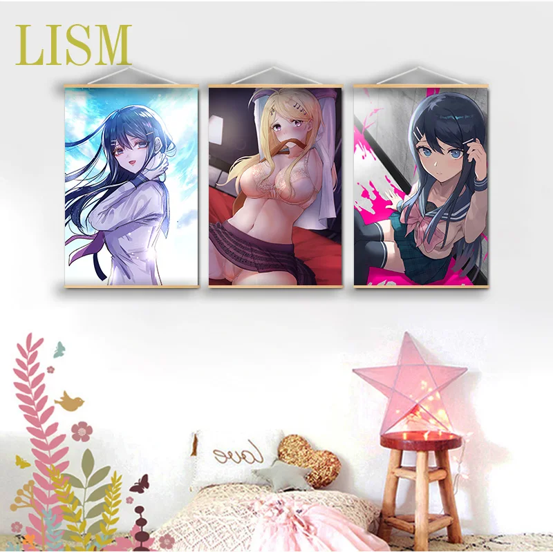 Настенный плакат из аниме Манга массива дерева