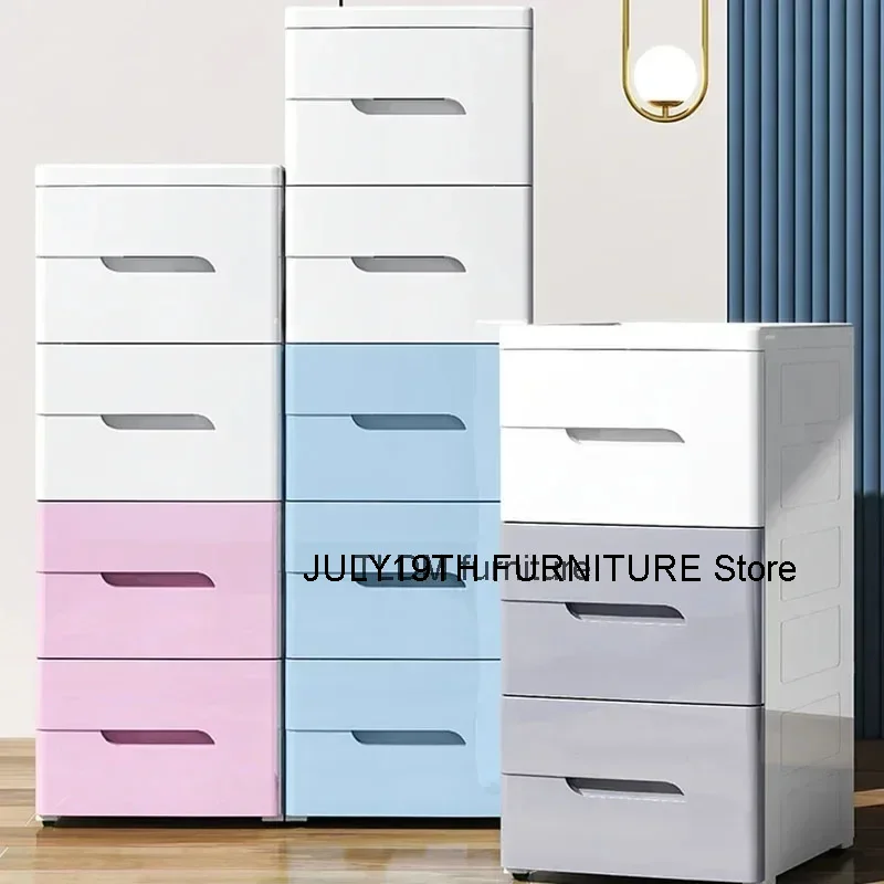 Пластиковые шкафы с выдвижными ящиками для ванной комнаты Современная