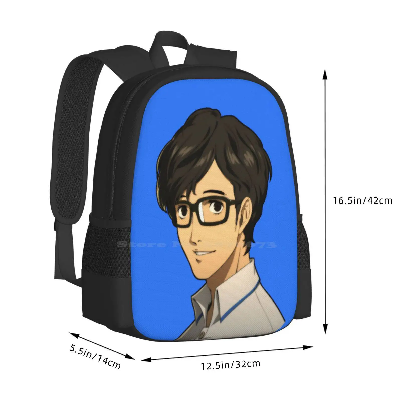 Лидер продаж школьный портфель с портретом маруки рюкзак модные сумки Yu Narukami P4