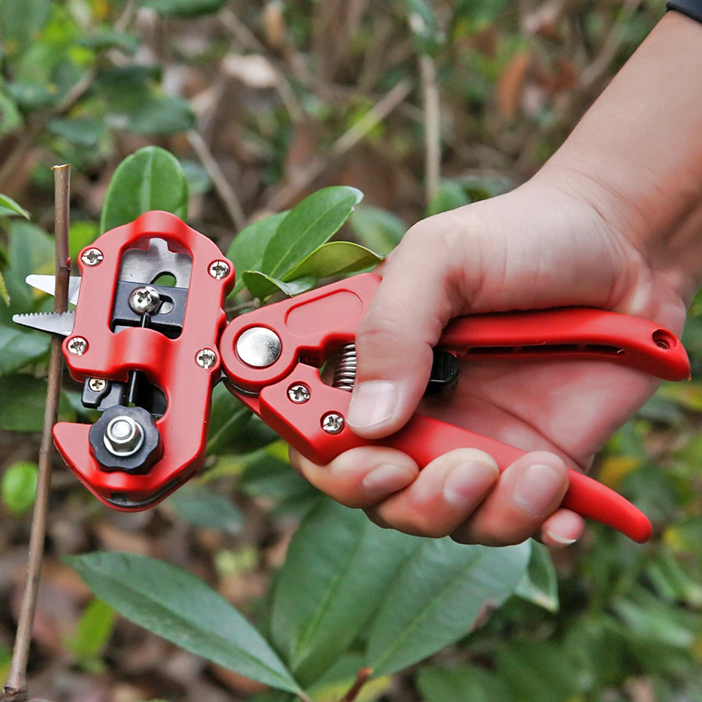 

Pruning Cutting Grafting Shears Scissors Pruner Garden Tools Multi-function Garden Vaccination Cutting Tree Plant Shears