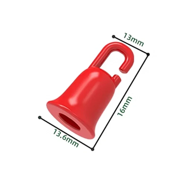 Колокольчик с отверстиями строительный блок кирпич детали MOC игрушки для