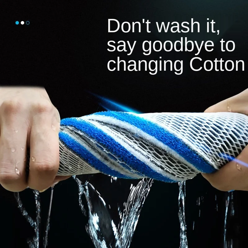 Фильтр для аквариума хлопковый фильтр очистки воды с активированным углем