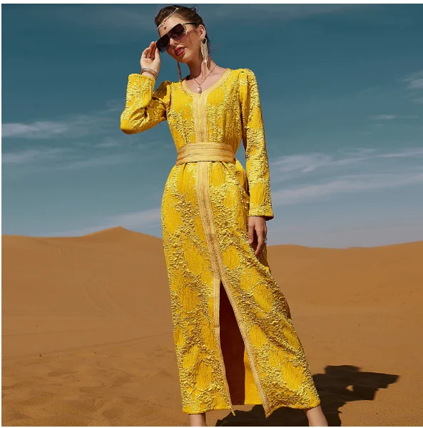 Ramadan Eid Mubarak Muslim Abaya Arabic Turkey Islam Pakistani Long Dress Abayas For Women Kaftan Morocco Robe Femme Musulmane