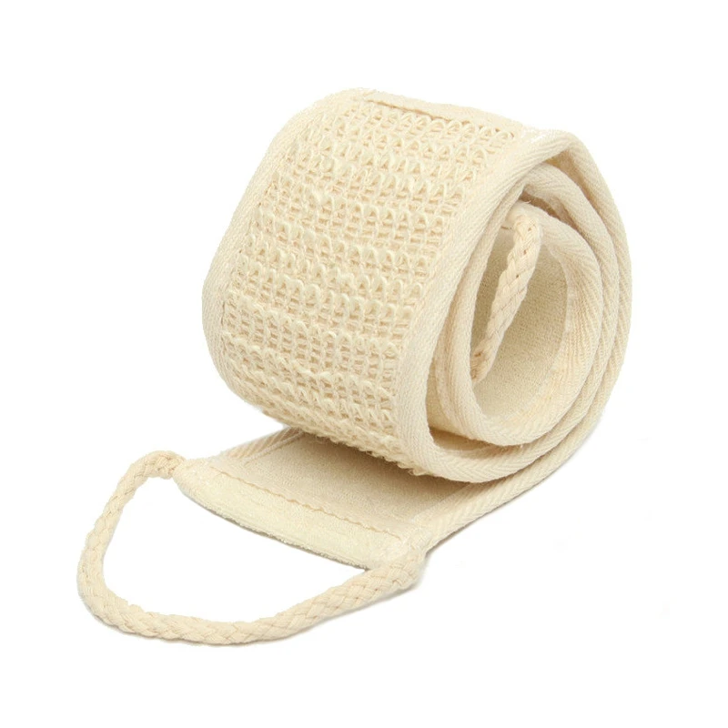 New Natural Soft Exfoliating Loofah Bath Shower Unisex Massage Spa Scrubber Sponge Back Strap Body Skin Health Cleaning Tool images - 6