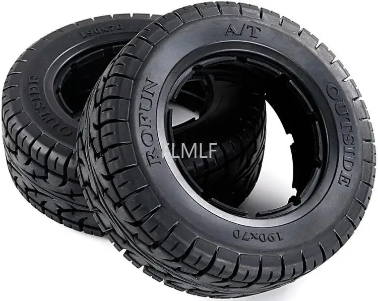 

Rc Car All-terrain Tire Skin Kit Fit for 1/5 Losi 5ive-t Rofun Rovan LT King Motor X2 SLT V5 5S Truck Parts