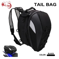 backpack men waterproof tail bag and mounting multi functional durable rear rider backpack for ktm yamaha honda suzuki kawasaki