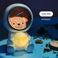 creative cute galaxy guardian pet astronaut night light personality bedroom decoration lights star light kids toys birthday gift