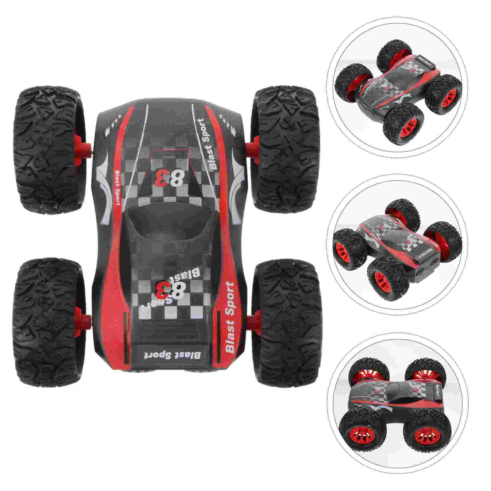 

Car Truck Racing Toy Inertia Kids Wheel Stunt Vehicle Gifts Four Vehicles Birthday Rotating Drive Powered Degree Toys for boys