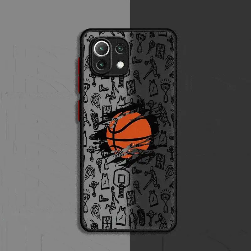 Баскетбольный художественный чехол для телефона Xiaomi Redmi 13C1 2 5G 10C 12C 9 10 9A 9T 9C A1 A2 Plus