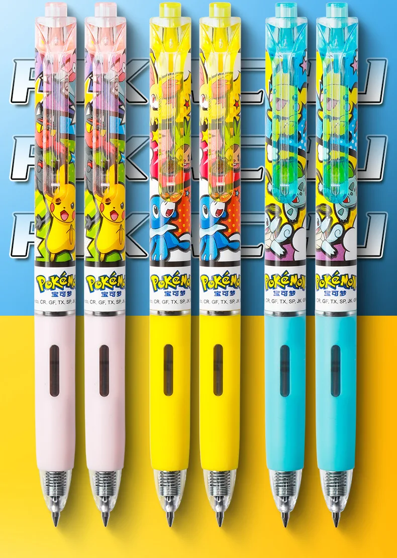 

Гелевая ручка с принтом покемона, большая емкость 0,5 мм