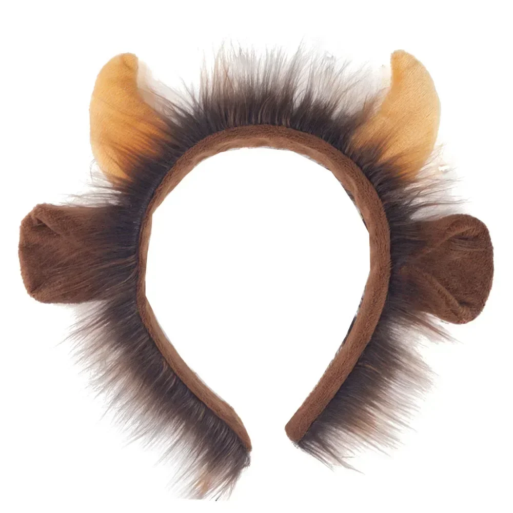 Аксессуары для костюма крупного рогатого скота на Хэллоуин повязка голову гудок