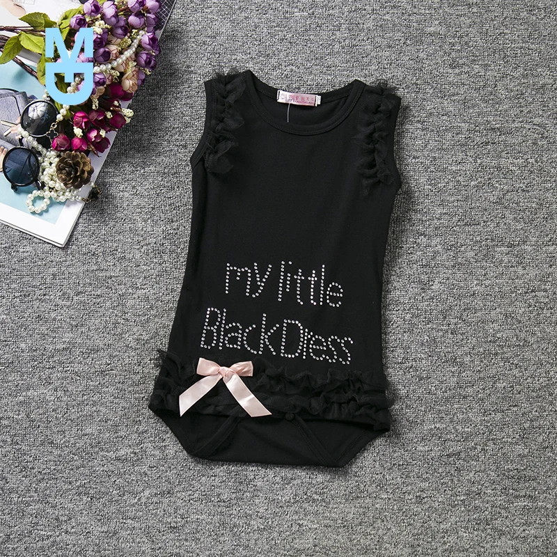 

New Newborns Baby Girl Rompers Toddler Girl Little Black Romper Coveralls Jumpsuits Newborn Kids Summer Clothes Babies Clothing