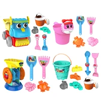baby beach game toy sand bucket and shovels set outdoor beach sand toys for boys girls toddlers