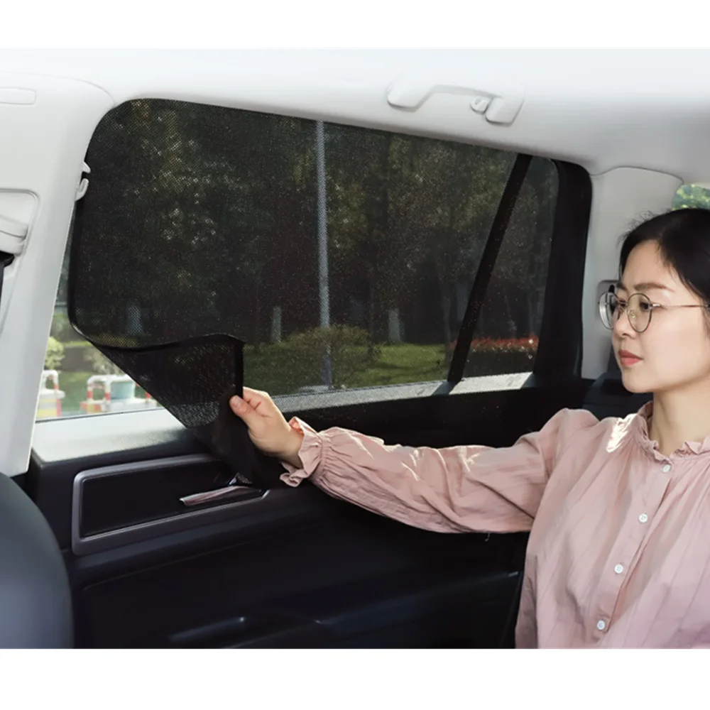 

4 шт., магнитные занавески для боковых окон автомобиля