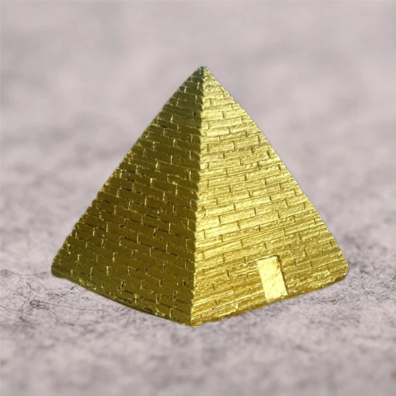 Egypt Pyramid Miniature Figurines Decorative Small Ornaments Resin Crafts Home Mini Decoration |