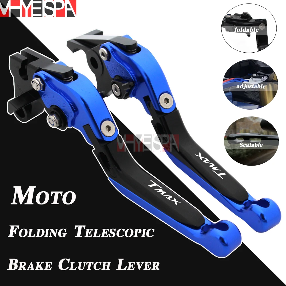 

Motorcycle Accessories Adjustable Folding Brake Levers Handlebar Clutch For YAMAHA TMA-X TMAX560 2019 2020 2021 2022