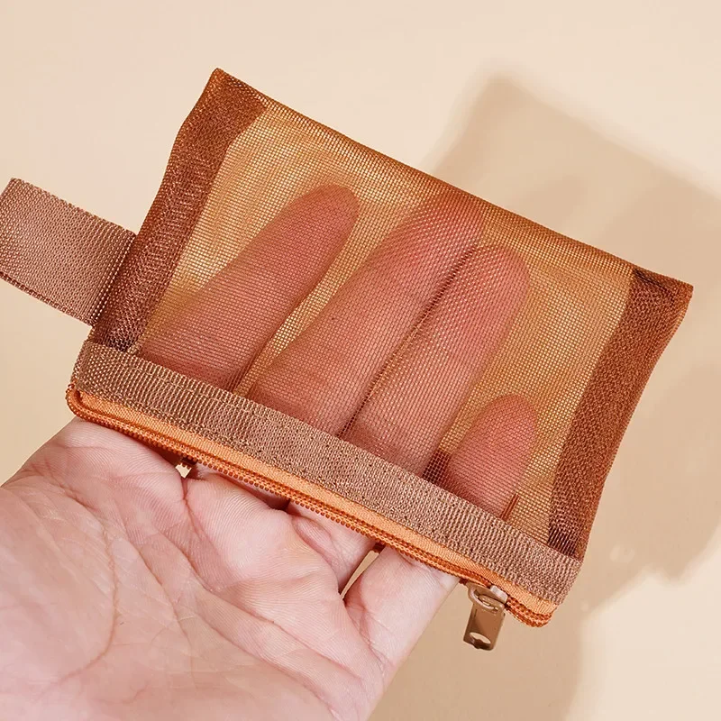 Многофункциональная цветная Сетчатая Сумка для хранения в стиле ретро Милая