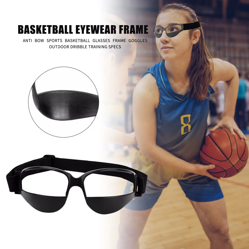 

Basketball Eyewear Anti Bow Goggles Glasses Frame Outdoor Sports Dribble Specs for Easy Safety Exercise Accessories