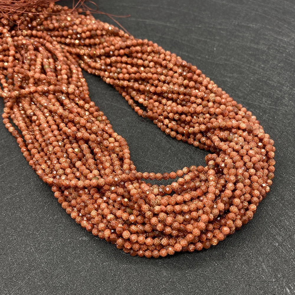 Бусины из натурального камня 15 5 дюйма 2-4 мм | Украшения и аксессуары