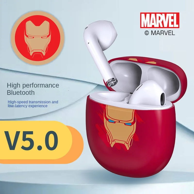 Marvel беспроводные Bluetooth наушники высокого качества звука для видеоигр с супердлительным ожиданием, мобильный телефон, общая модель 2022 года, новая модель наушников.