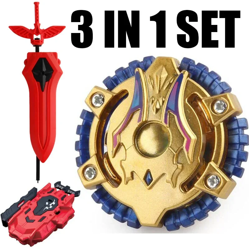 Фото Волчок B-X TOUPIE BURST BEYBLADE Edition Blaze Ragnaruk / Roktavor STARTER B-75 Gold Version с новым пусковым устройством Sword LR №2