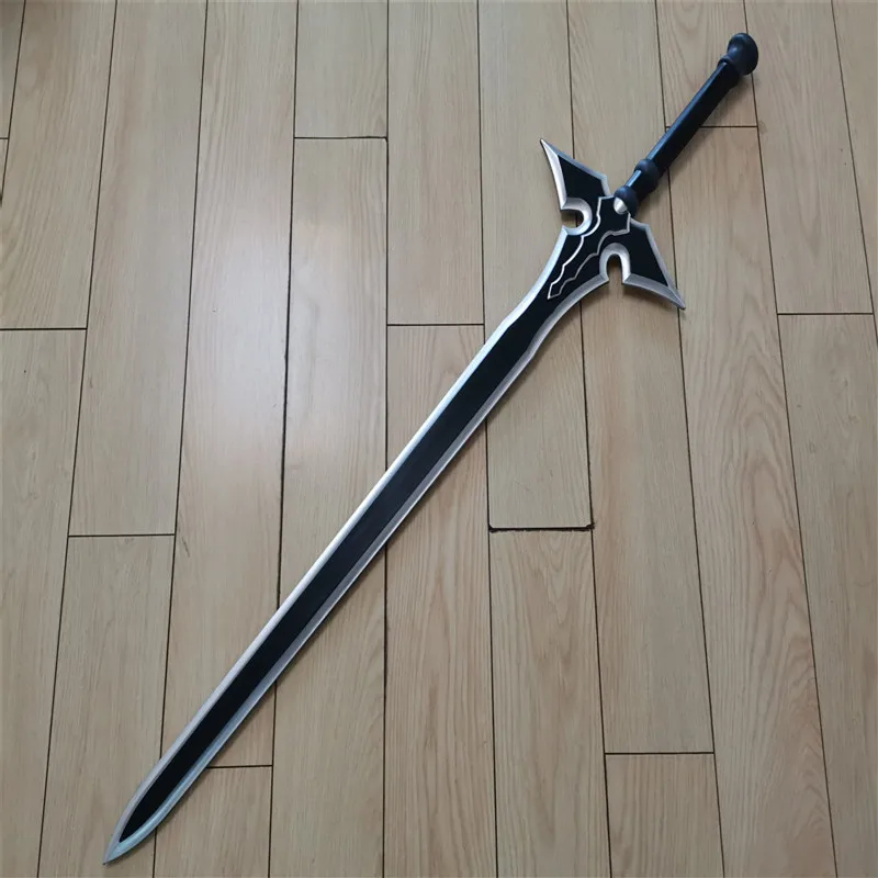 

Косплей Аниме 2-го сезона меч искусства онлайн Кирито Темный элюсидатор меч реквизит ролевая игра SAO Kirigaya Kazuto 108,5 см искусственная игрушка ор...