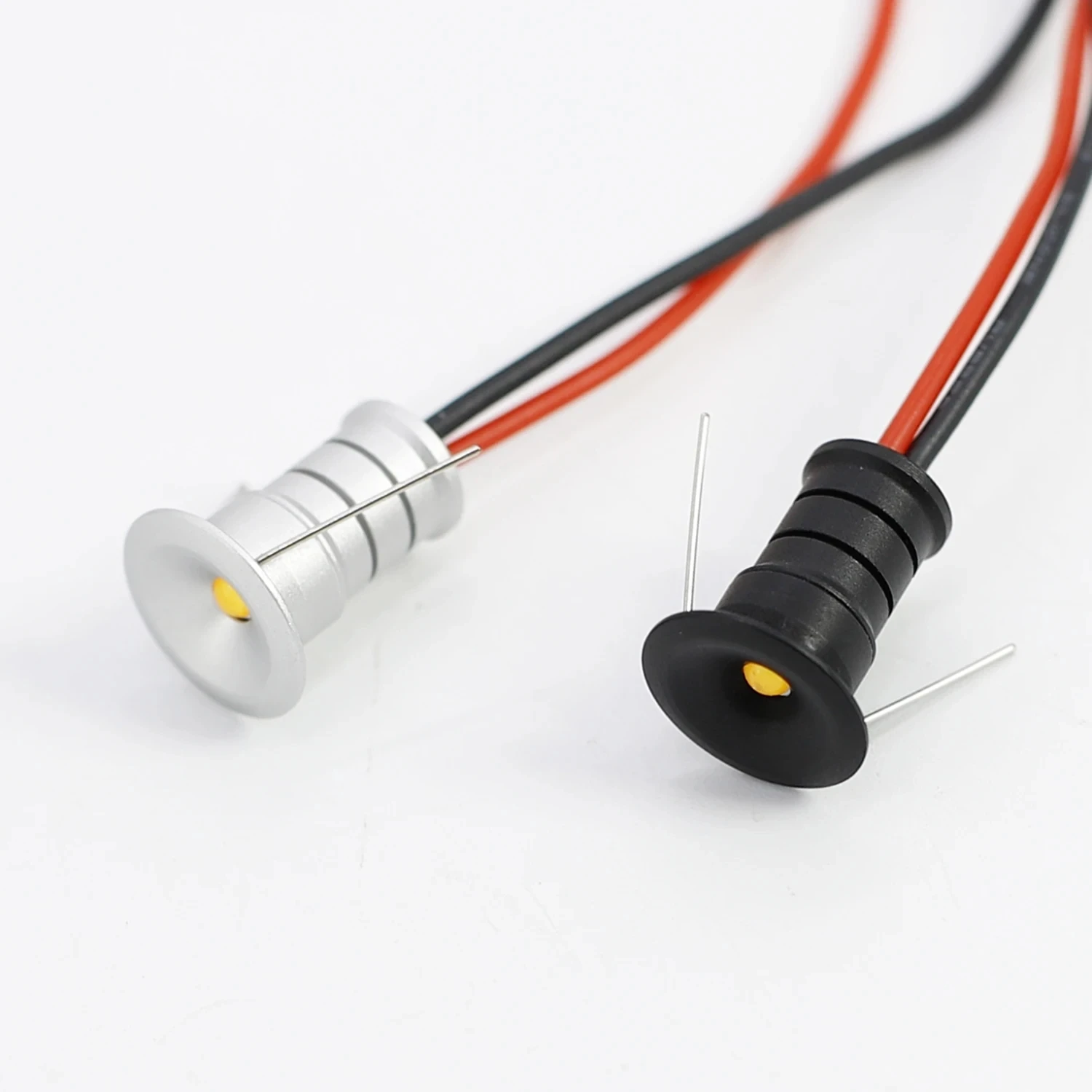 

Small Spot Light 0.5W Mini LED Spotlight 12V Dimmable 10mm Cutout Recessed Downlight Ceiling Lamp Showcase Display Lighting