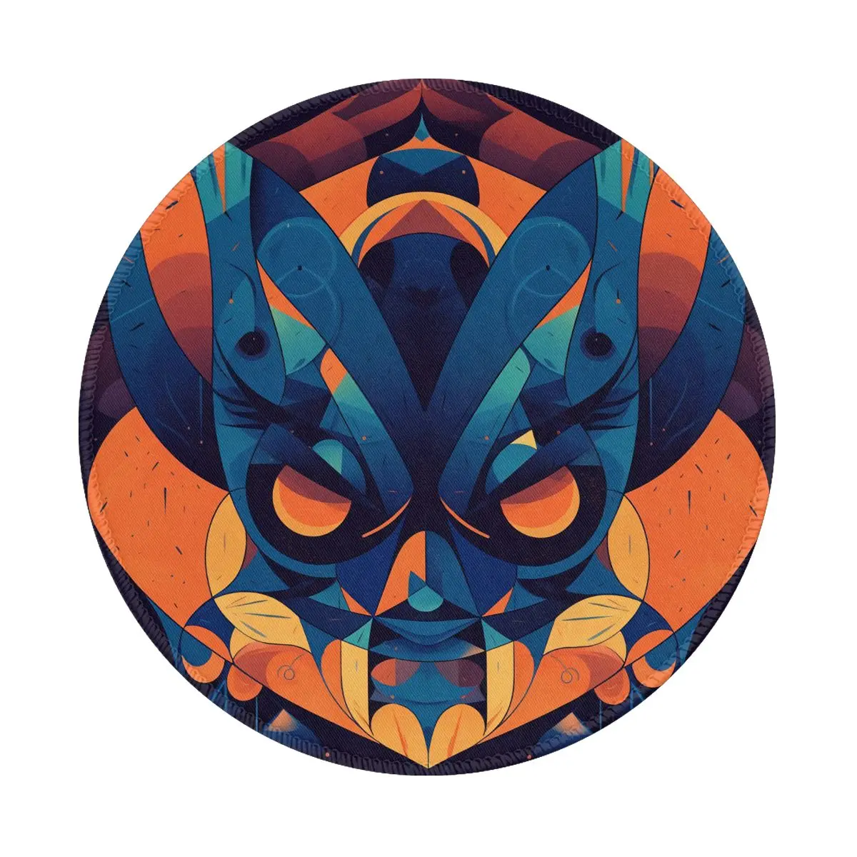 

Bat Mouse Pad Abstraction Illustration Colorful High Quality Mousepad Table Picture Armrest Rubber Mouse Mat