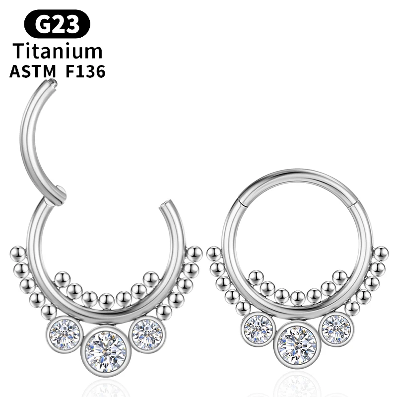 

Cartilage Tragus earrings piercing clicker septum Circular Tragus nose ring hoop ear cuff Lip Bars Titanium sexy Body Jewelry