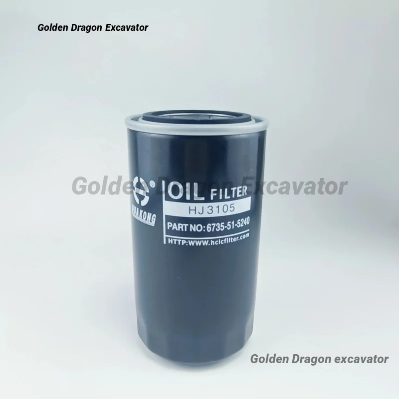 Для запасных частей двигателя Komatsu для экскаватора PC200 pc228 элемент фильтра