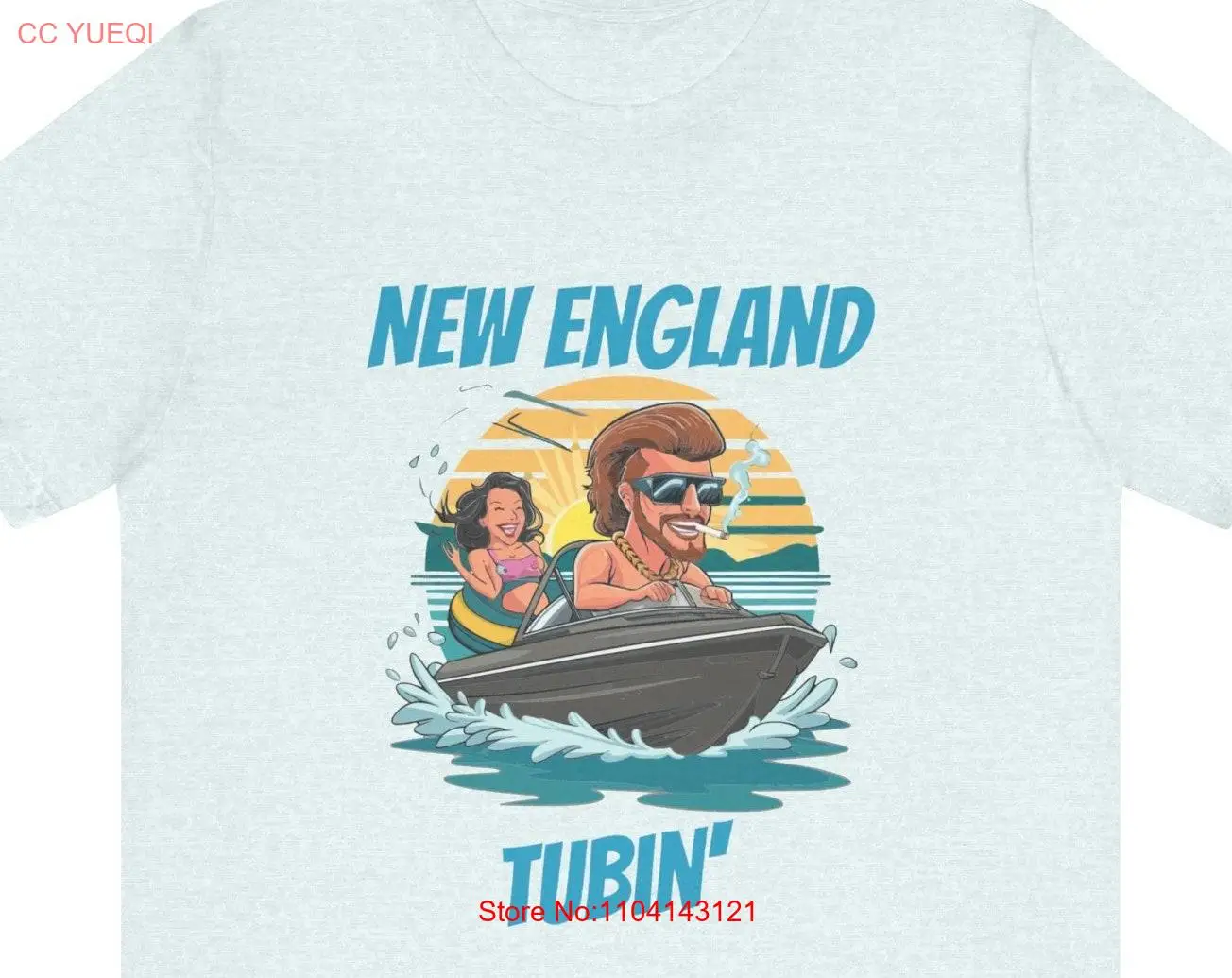 Футболка Новая Англия с лодкой в стиле ретро Massachusetts длинными или короткими
