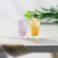 drinks model attractive small miniature for shooting props dollhouse fruit smoothie simulation drinks