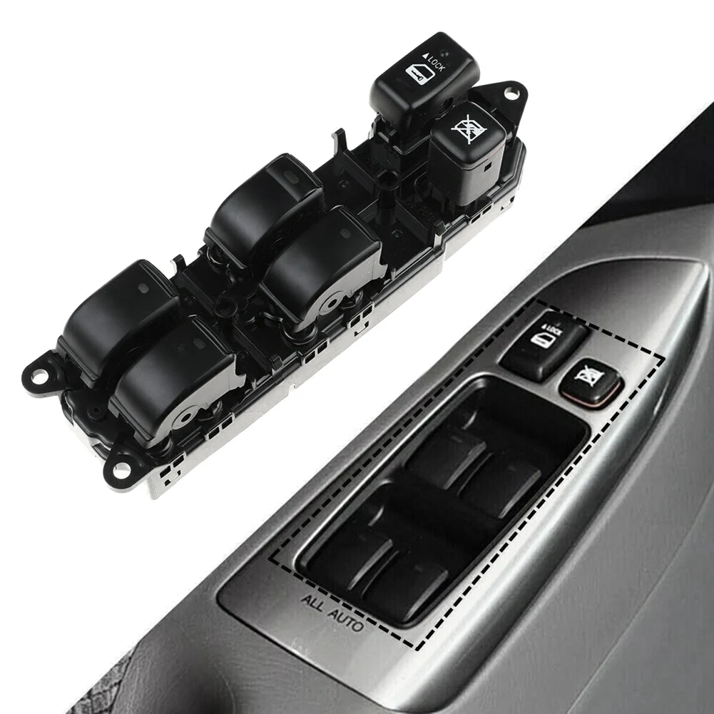 Переключатель управления стеклом LHD 120-84040 для Toyota Land Cruiser 60052 Prado GRJ120 TRJ120 Lexus GX470 Power