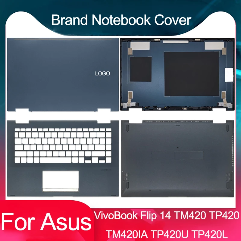Новинка для ASUS VivoBook Flip 14 TP420UA TP420IA TM420UA TM420U задняя крышка ЖК-дисплея упор рук нижняя