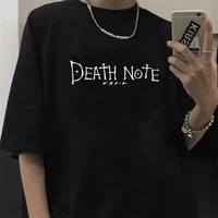 anime death note t shirt women kawaii cartoon tshirt bleach ichigo graphic tees misa manga summer tops unisex tee male
