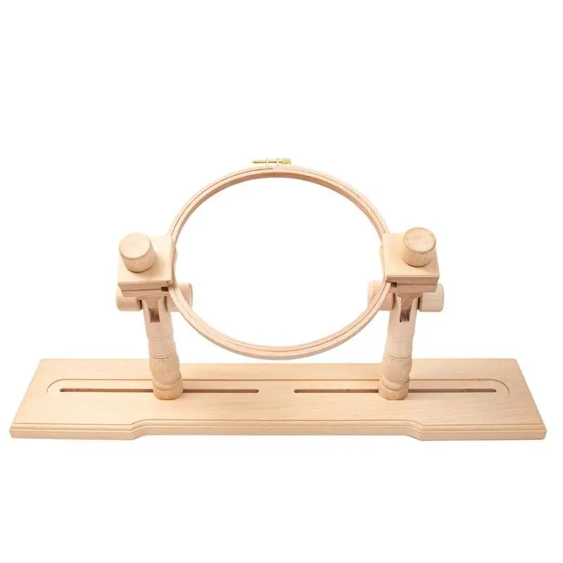 

Подставка-обруч для вышивания с вышивкой