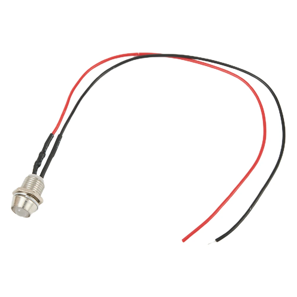 

Boat Indicator Light Bright Warning Wired Bulbs Car Color DC Dash Positive+Negative 5pcs Universal Holder Lamp