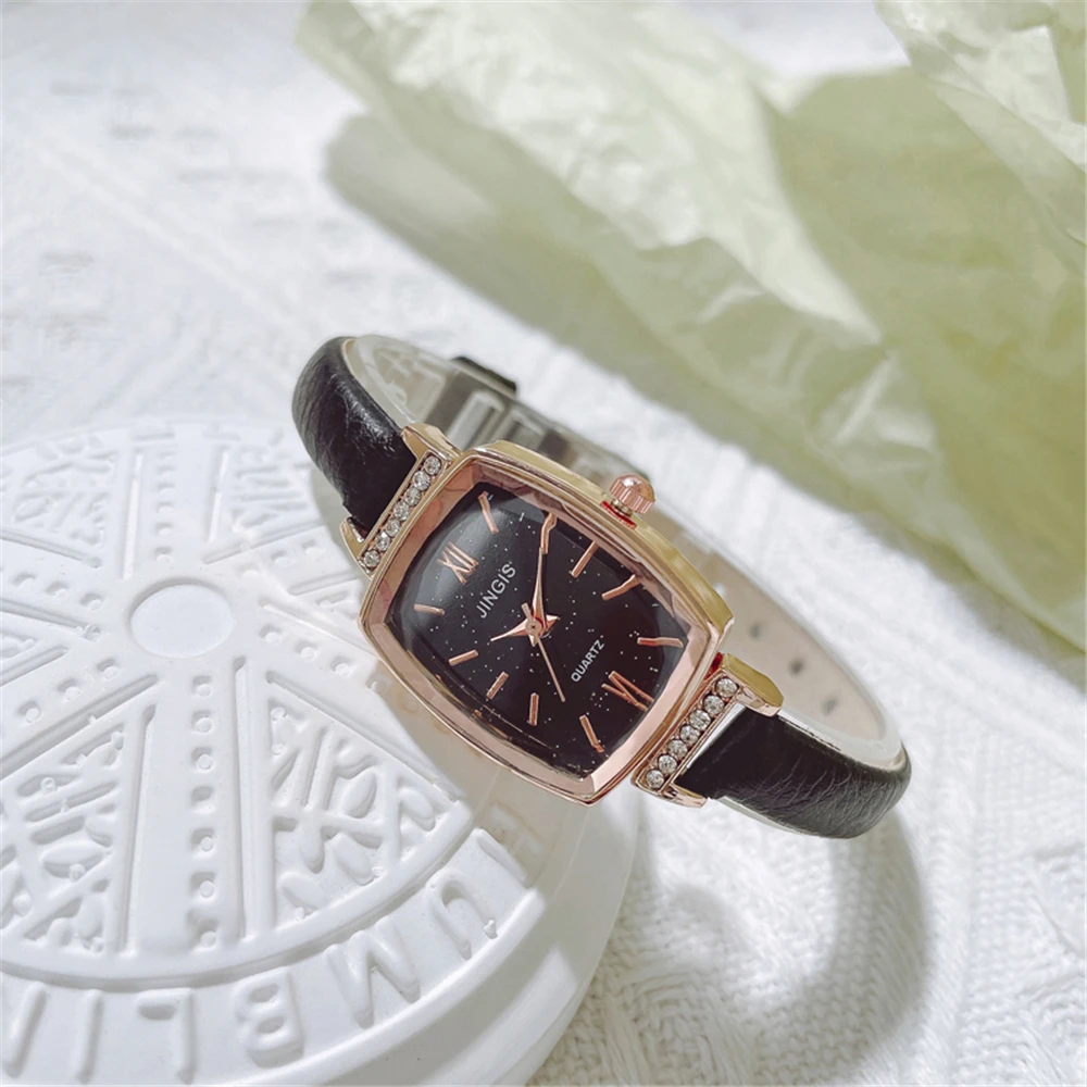 Мода 2022 Ретро стиль женские часы Roma повседневные винтажные Женские кварцевые