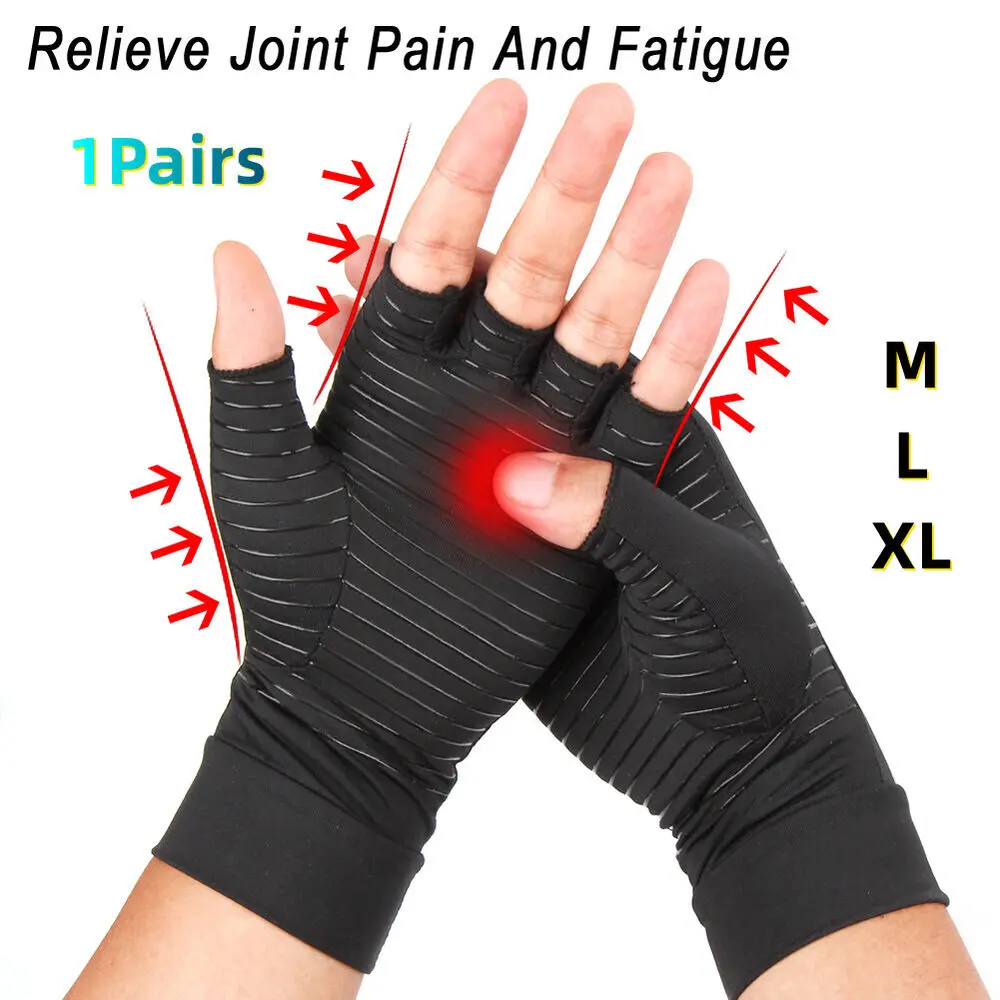 

Велосипедные перчатки для активного отдыха, реабилитационные силиконовые Нескользящие Спортивные Перчатки для фитнеса и рыбалки, медные к...