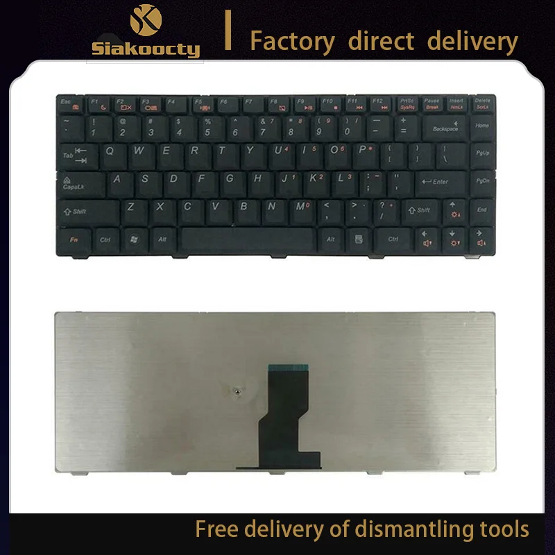 

Siakoocty Подлинная новая американская клавиатура для Lenovo N480 N485 B450 B450A B450L черная
