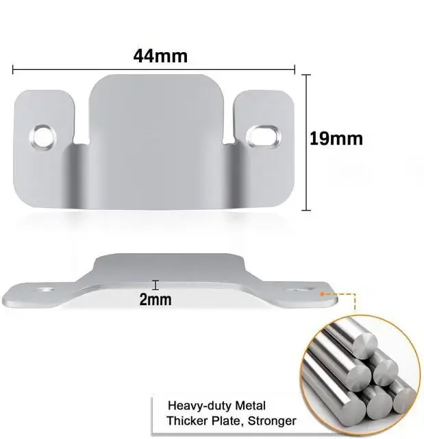 

8 шт. секционный разъем из нержавеющей стали, кронштейн для мебельной блокировки с винтами, кронштейн для скрытого монтажа для дивана, фоторамка, зеркало